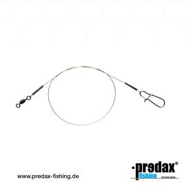 Predax Stahlvorfach 7x7 "ready to fish" 18kg / 30cm - 0,46 mm
