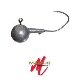 Matzuo Sickle Hook Rundkopf Jig  - 3/0 - 28 Gramm