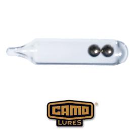 Camo Lures Glasrasseln  - 5 mm - Worm Rattle