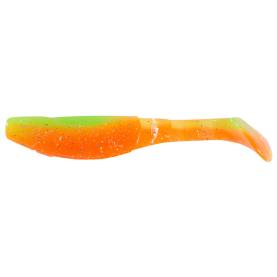 Relax Kopyto-Classic 4" (ca. 11,0 cm) orange-Glitter / fluogrün-Glitter