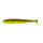 Relax Bass Shad 3" (ca. 9 cm) fluogelb  / olivebraun-Glitter