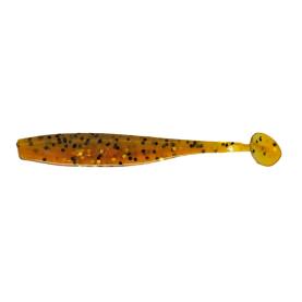 Relax Bass Shad 3" (ca. 9 cm) rootbeer Glitter / brown olive tree Glitter - 1 Stück