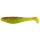 Relax Shark 4" (ca. 11,0 cm) grün(chartreuse)-Glitter / rot