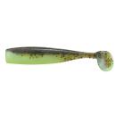 Lunker City Shaker 7&quot;- 19 cm Brown Pepper Chartreuse...