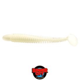 Lunker City Swimming Ribster  4,5" - 11,5 cm Albino Shad
