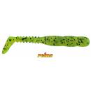Reins Rockvibe Shad 3&quot; Chartreuse Pepper