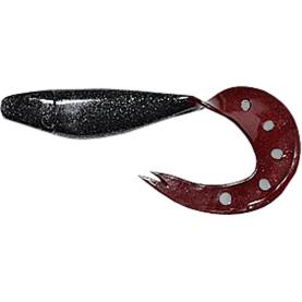 Delalande Sandra Twister 12 cm 82 Black Glitter Red Tail