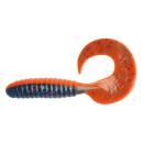 Relax Twister 4" (ca. 8,0 cm) orange / blau-rot glitter