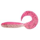 Relax Twister 4" - 8 cm bubblegum / klar silber...