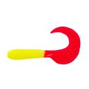 Relax Twister 2,5&quot; (ca. 6,0 cm) fluogelb / red tail