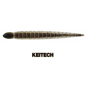 Keitech Custom Leech 3" Blue Flash Cinnamon