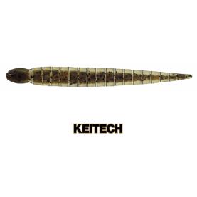 Keitech Custom Leech 3" Green Pumpkin PP.