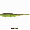 Keitech Shad Impact 4&ldquo; Green Pumpkin Chartreuse