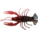 Relax Baby Crawfish 1&quot; (4,5cm) blutrot-schwarz- mit...