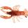 Relax Baby Crawfish 1" (4,5cm) orange-braun grober,schwarzer Glitter