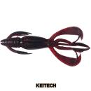 Keitech Crazy Flapper 3,6" Black Cherry