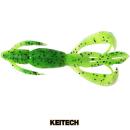 Keitech Crazy Flapper 3,6&quot; Chartreuse Pepper Shad
