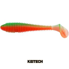 Keitech Fat Swing Impact 4,8 - 12 cm UV Lime Orange