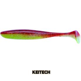 Keitech Easy Shiner 4" - 10 cm Chartreuse Silver Red