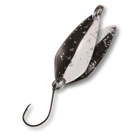 Paladin Trout Spoon Mirror 2,7g Weiß-Glitter-Schwarz/Weiß-Glitter-Schwarz