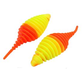 FTM Omura Baits Pongo 65mm Neon Gelb Neon Orange Käse