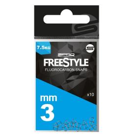 Spro Freestyle RELOAD FLUORO SNAPS 3.5MM