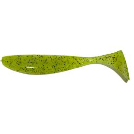Fishup Wizzle Shad 3" Chartreuse Black