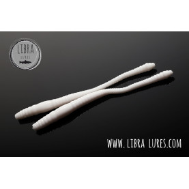 LIBRA LURES DYING WORM 70 mm #001 Käse