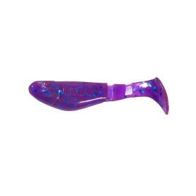Relax Kopyto-Classic Gummifisch 2" - 5 cm - 15 Stück - crawfish-violett-electric blue-Glitter - crawfish-violett-electric blue-Glitter - ZipBag