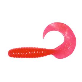 Relax Twister 4" - 8 cm - 10 Stück - feuerrot - superred - ZipBag