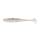 Relax Bass Shad 2,5" Gummifisch - 7 cm - 10 Stück -  reinweiss / klar salt´n pepper Glitter - white / clear salt´n pepper Glitter - ZipBag