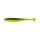 Relax Bass Shad 2,5" Gummifisch - 7 cm - 10 Stück -  grün (chartreuse)-Glitter / motoroil Glitter - green (chartreuse)-Glitter / motoroil Glitter - ZipBag