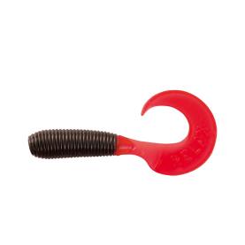 Relax Twister 2" - 4,5 cm - schwarz / red tail - 5 Stk