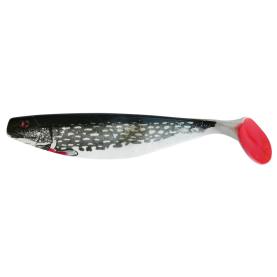 ShadXperts Xtra-Soft-Nature 6" - 16 cm - reinweiss / Hecht (olive) / red tail - 2 Stück