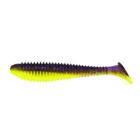 Big Bite Baits Pro Swimmer 2,8" - 7 cm Purple Glitter/Opaque Chartreuse - 8 Stk