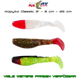 Relax Kopyto-Classic 3" 8,0 cm Gummfische im Bigpack 25 Stück