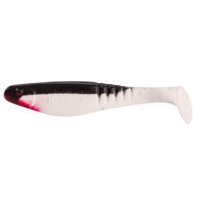 Relax Shark 4" 11,0 cm reinweiss / schwarz - white / black - BIGPACK 25 Stück