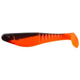Relax Shark 4" 11,0 cm orange / schwarz - orange / black - BIGPACK 25 Stück