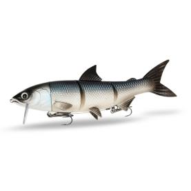 RenkyOne - Hybrid Fishing Lure 10" 25cm slow sinking  White Fish - 1 Stück