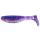 Relax Kopyto-Classic 3" - 8 cm klar silber Glitter / violett-electric blue Glitter - 1 Stück