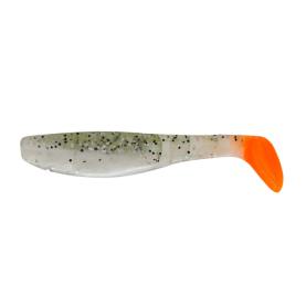 Relax Kopyto-Classic 4L - 11 cm perlweiss / klar saltn pepper Glitter / orange tail- 5 Stück