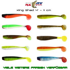 Relax King-Shad 4" - 11 cm - Gummfische für Hecht, Zander, Barsch