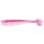Relax King-Shad 4" (ca. 11,0 cm) reinweiss / hot pink Glitter - 1 Stück