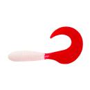 Relax Twister 3" - 7 cm reinweiss / red tail