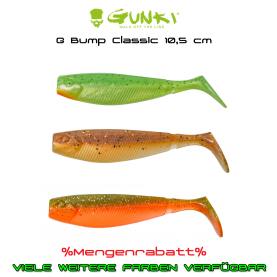 Gunki GBUMP CLASSIC 10,5 cm Gummifisch für Hecht, Zander, Barsch