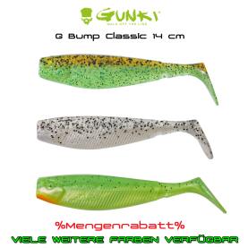 Gunki GBUMP CLASSIC 14 cm Gummifisch für Hecht, Zander, Meeresangeln