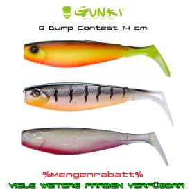 Gunki GBUMP CONTEST 14 cm Gummifisch für Hecht, Zander, Meeresangeln