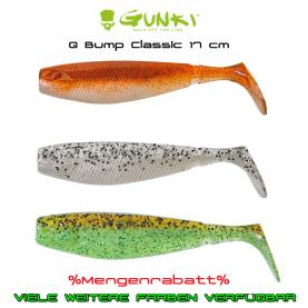 Gunki GBUMP CLASSIC 17 cm Gummifische für Hecht, Zander, Meeresangeln
