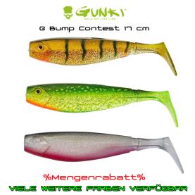Gunki GBUMP CONTEST 17 cm Gummfische für Hecht, Zander, Meeresangeln