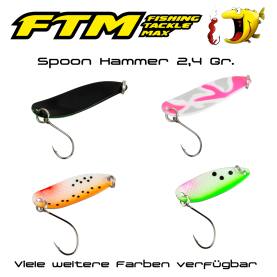 FTM Spoon Hammer - 2,4g Forellenspoon